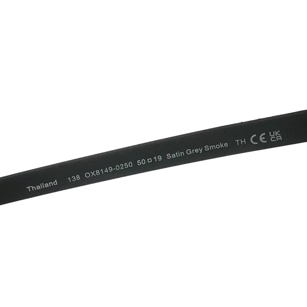 Oakley Eyeglasses Frame Pitchman R Carbon OX8149-0250 Satin Grey Smoke 50-19-138